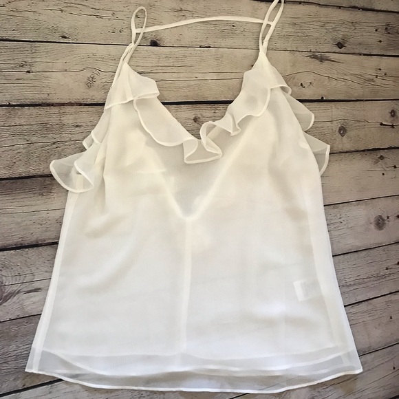 Tops - Deep V back tank top